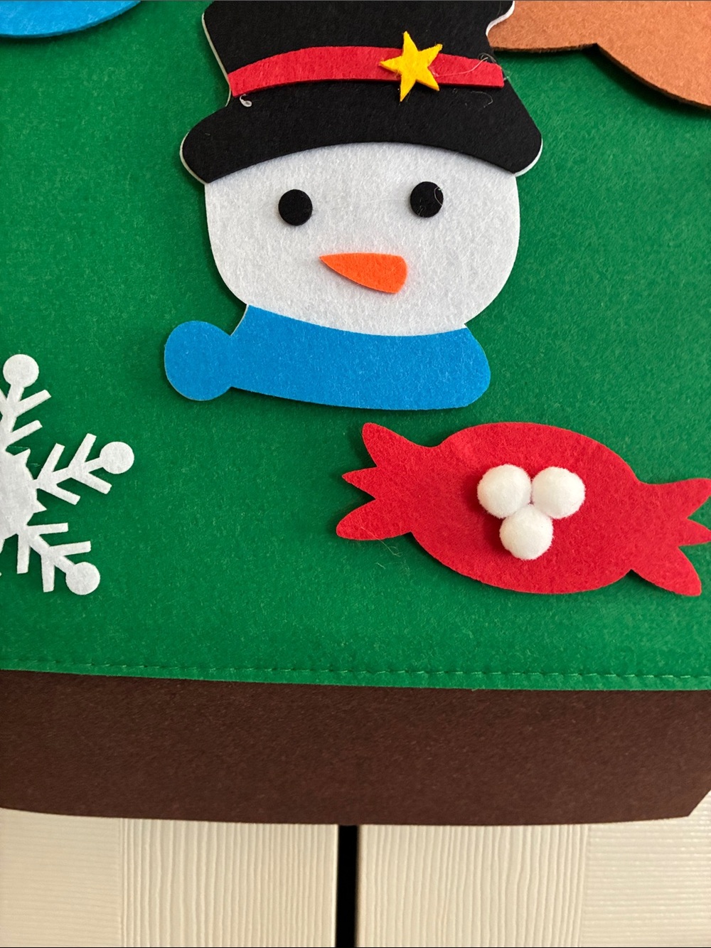 Felt Christmas Tree/Advent Calendar (36”) - Picture 3 of 8